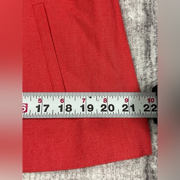 NWT Talbots Linen Blazer Womens Size
12P Petite Coral Business Layer Breathable - Picture 5 of 11